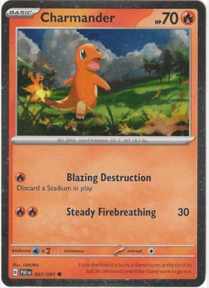 Charmander [Cosmos Holo] #007/091