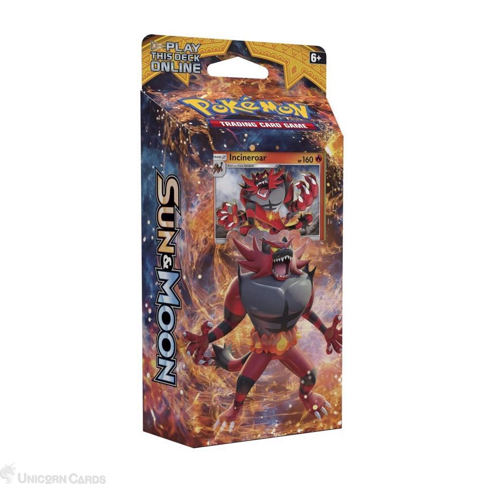 bf1ce482178fa323ca1f0dd888c5d1e7.jpeg Sun&Moon Roaring Heat Theme Deck - Bilde 1