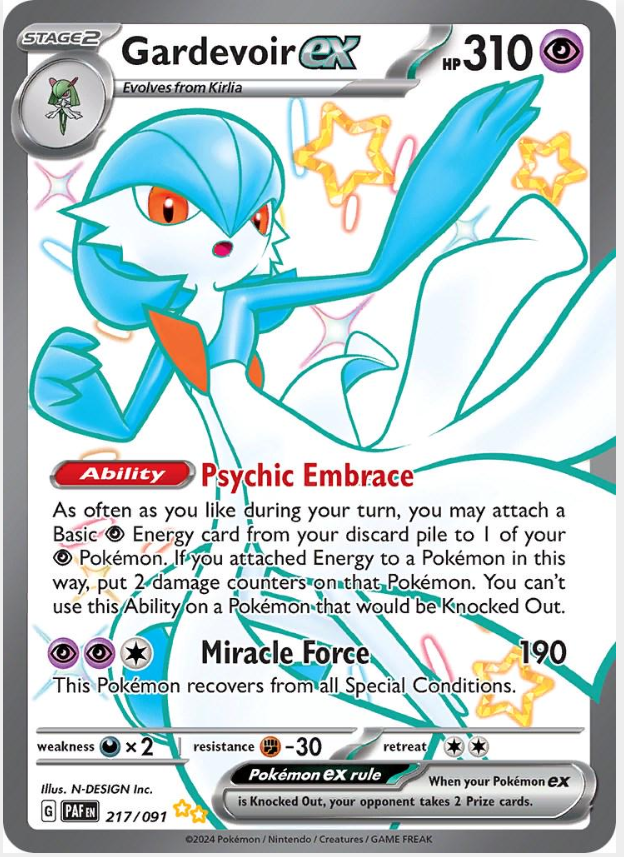 bd49f1255f26b20f1f8115b50c10ccf6.png Gardevoir ex 217/091 - Bilde 1