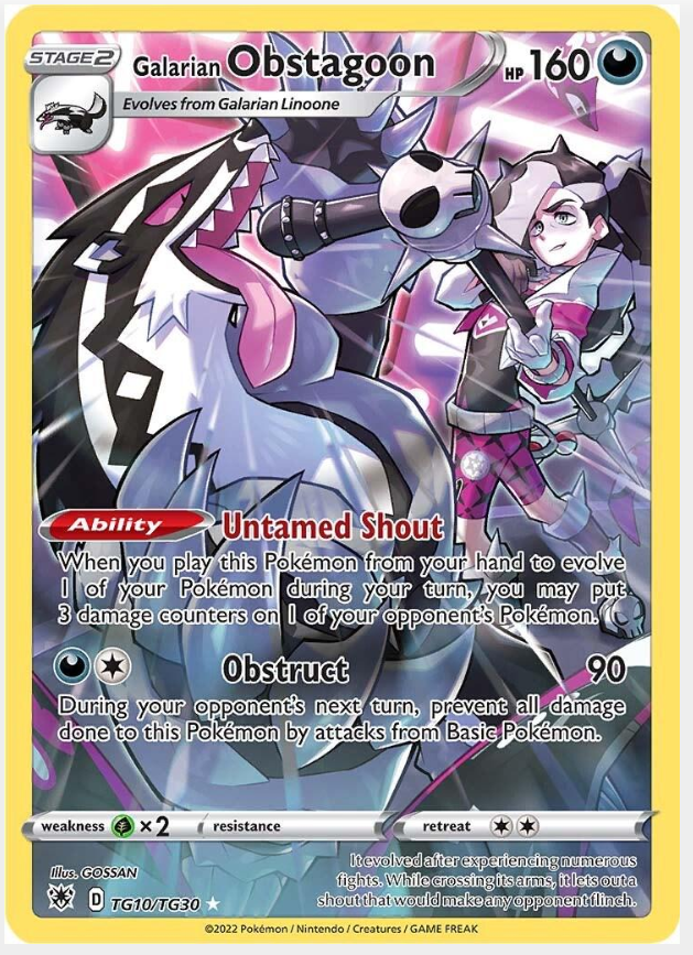 bbb385b83d2169b8f7d7aa418d77693c.png Galarian Obstagoon #TG10/TG30 - Bilde 1