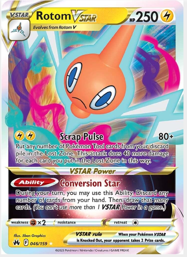 c5977571640e207ba95f29b6f7b68d2a.png Rotom VSTAR #046/159 - Bilde 1