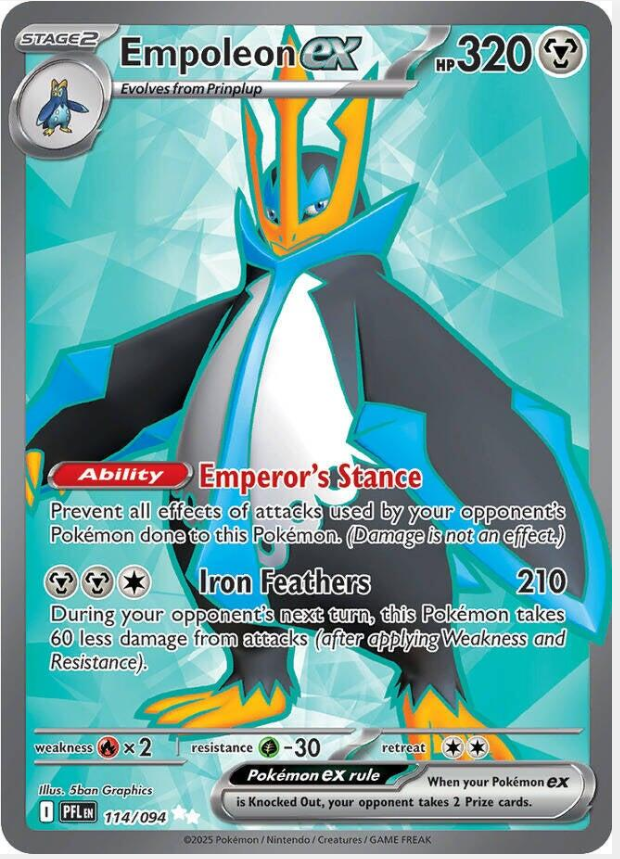 cb1952a5837828e65550d9abfeedceb4.png Empoleon ex #114/094 - Bilde 1
