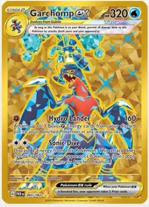 Garchomp EX #260/182