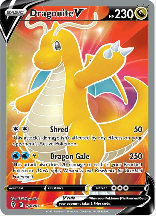 d747db52fbe68fe0b5cdf66275680638.png Dragonite V 191/203 - Bilde 1