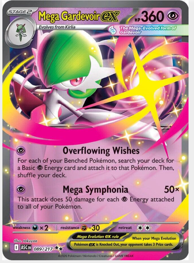 d30cd7e100eb76b0a921fe0da2fce446.png Mega Gardevoir ex 089/217 - Bilde 1