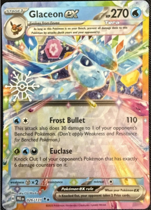 Glaceon EX #26/131 [Holiday Calendar]