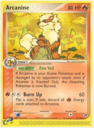 Arcanine #15/100