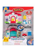 Pokemon Squishalongs Pokemon Center Playset
