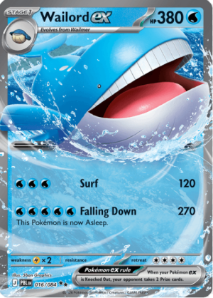 Wailord ex #016/084