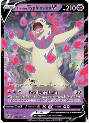 Hisuian Typhlosion V #53/189