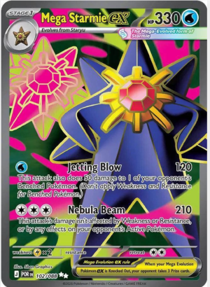 Mega Starmie #102/088