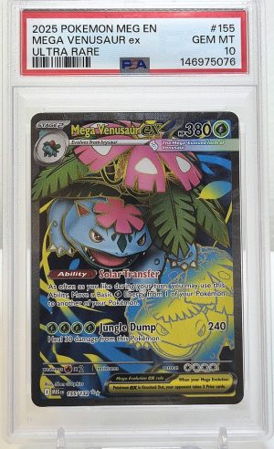 Mega Venusaur EX #155/132 [PSA 10 GEM MINT]
