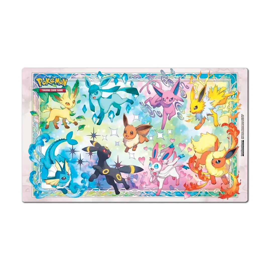 86b63050d925d4880707bf64e1914b7b.webp Prismatic Eeeveelutions Playmat - Bilde 1