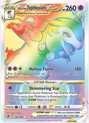 Hisuian Typhlosion VSTAR 193/189