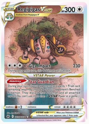 Regigigas VSTAR GG55/GG70