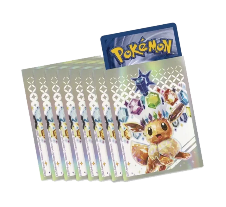 0d1ad75f047e0d0c7f24e30819b4763b.png Prismatic Evolutions ETB Sleeves - Bilde 1