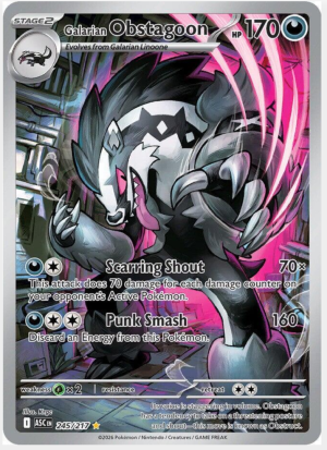 Galarian Obstagoon 245/217
