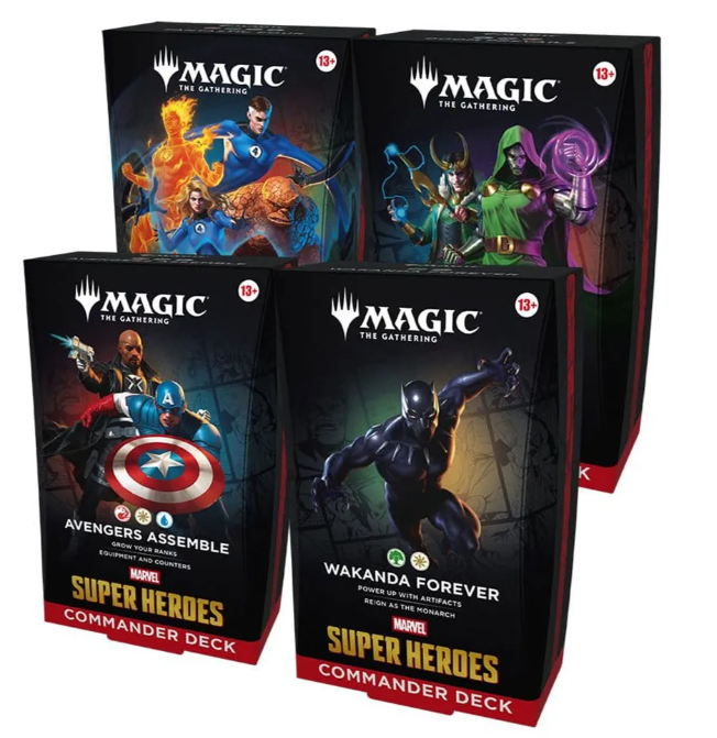 Super Heroes Commander Deck - bilde av produkt