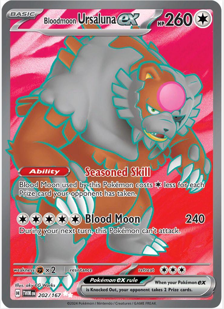 6ad593a5337869fb4e1d1da0fe1e9702.png Bloodmoon Ursaluna ex 202/167 - Bilde 1