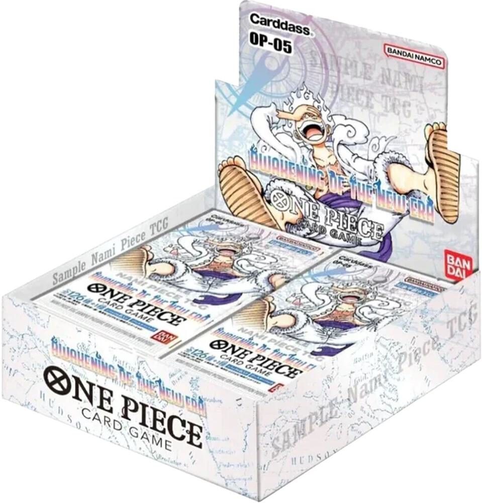 ad5fa078299c7db529f032d7161e00b5.jpg One Piece OP05 Awakening of the New Era Boosterbox inkl. akryl - Bilde 1