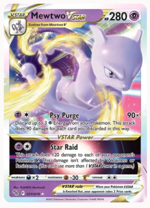 Mewtwo VSTAR 31/78