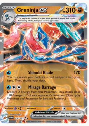 Greninja ex 106/167