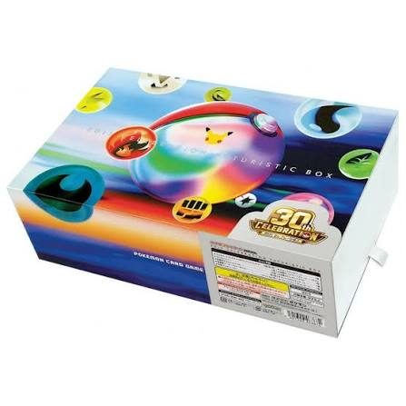 cc5a2d6aadc653e0f133b6c74f46c50d.jpeg Pokemon 30th Anniversary Futuristic Box JPN - Bilde 1