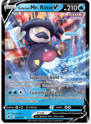 Galarian Mr. Rime V 49/189