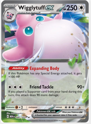 Wigglytuff ex 40/165