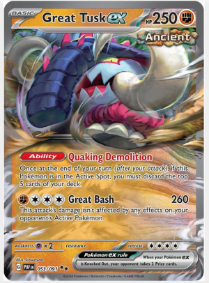 Great Tusk ex 53/91