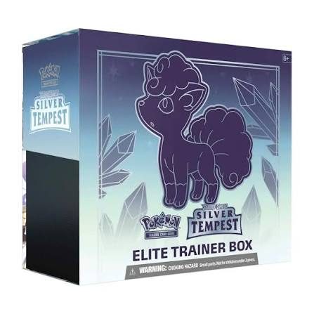 4656e4fd7a541155afee5f9267d198da.jpeg Silver Tempest Elite Trainer Box - Bilde 1