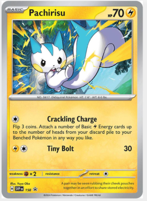 Pachirisu 158 Promo