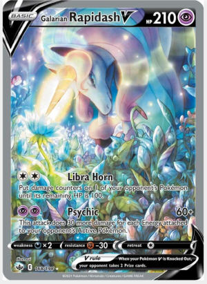 Galarian Rapidash V 168/198