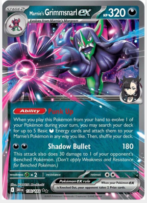 Marnie's Grimmsnarl ex 136/182
