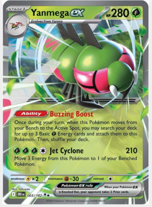 Yanmega ex 3/182