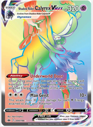 Shadow Rider Calyrex VMAX 204/198