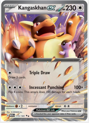 Kangaskhan ex 115/165