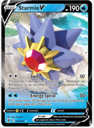 Starmie V 30/189