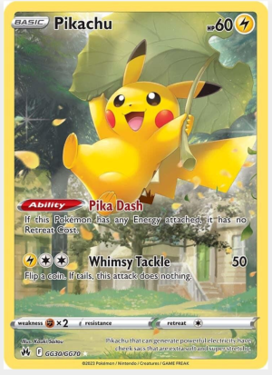 Pikachu GG30/GG70