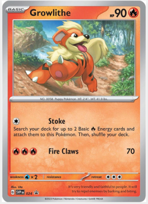 Growlithe 24 Promo