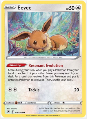 Eevee 119/189