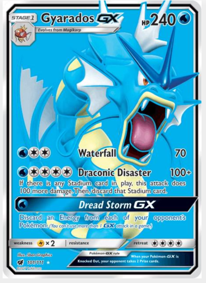 fb4dbb78646c507ae2ef5c2e1138d922.png Gyarados GX 101/111 - Bilde 1